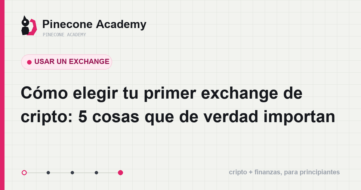 Comparación de las 5 dimensiones para elegir un exchange: seguridad, liquidez, facilidad de uso, depósito y retiro, comisiones